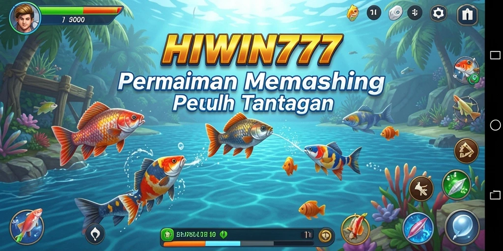 Tangkapan ikan yang mengesankan dalam gameplay HIWIN777.
