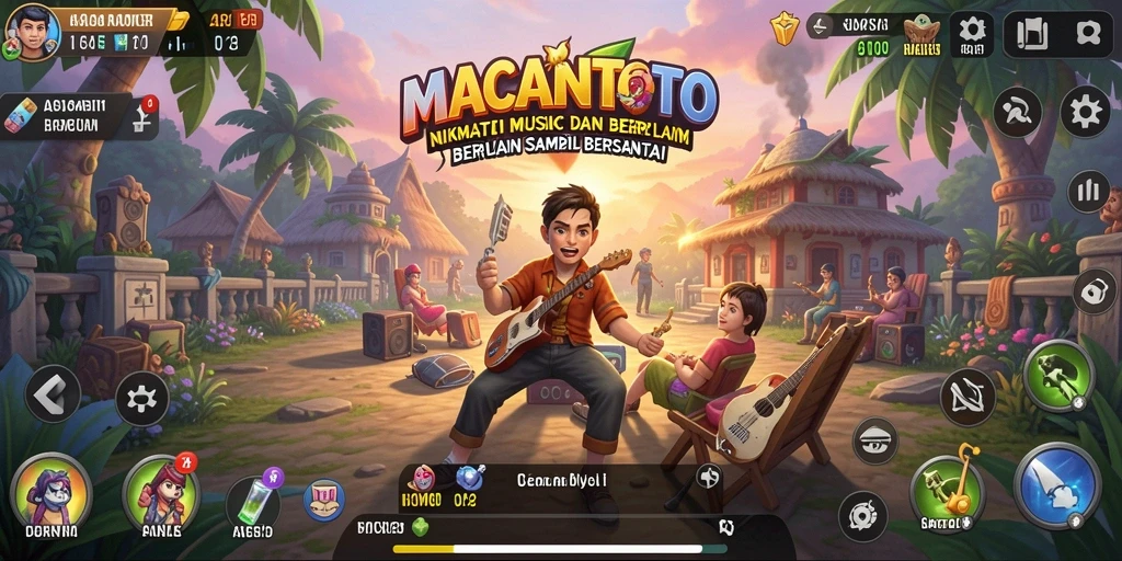 Tampilan gameplay seru dan interaktif di MACANTOTO.