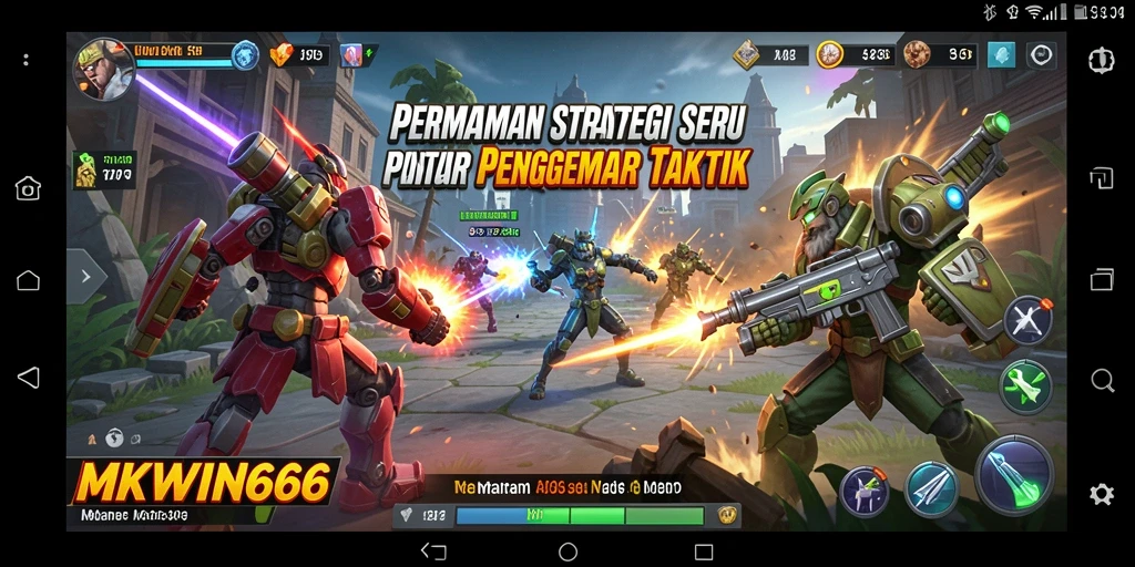 Tampilan gameplay seru MKWIN666 dengan strategi mendalam.