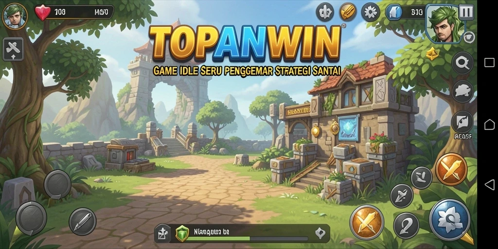 Tampilan gameplay <strong>TOPANWIN</strong> yang santai dan penuh strategi.