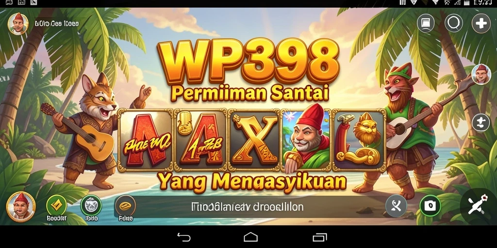 Screenshot WP888 menunjukkan gameplay yang seru dan menyenangkan.